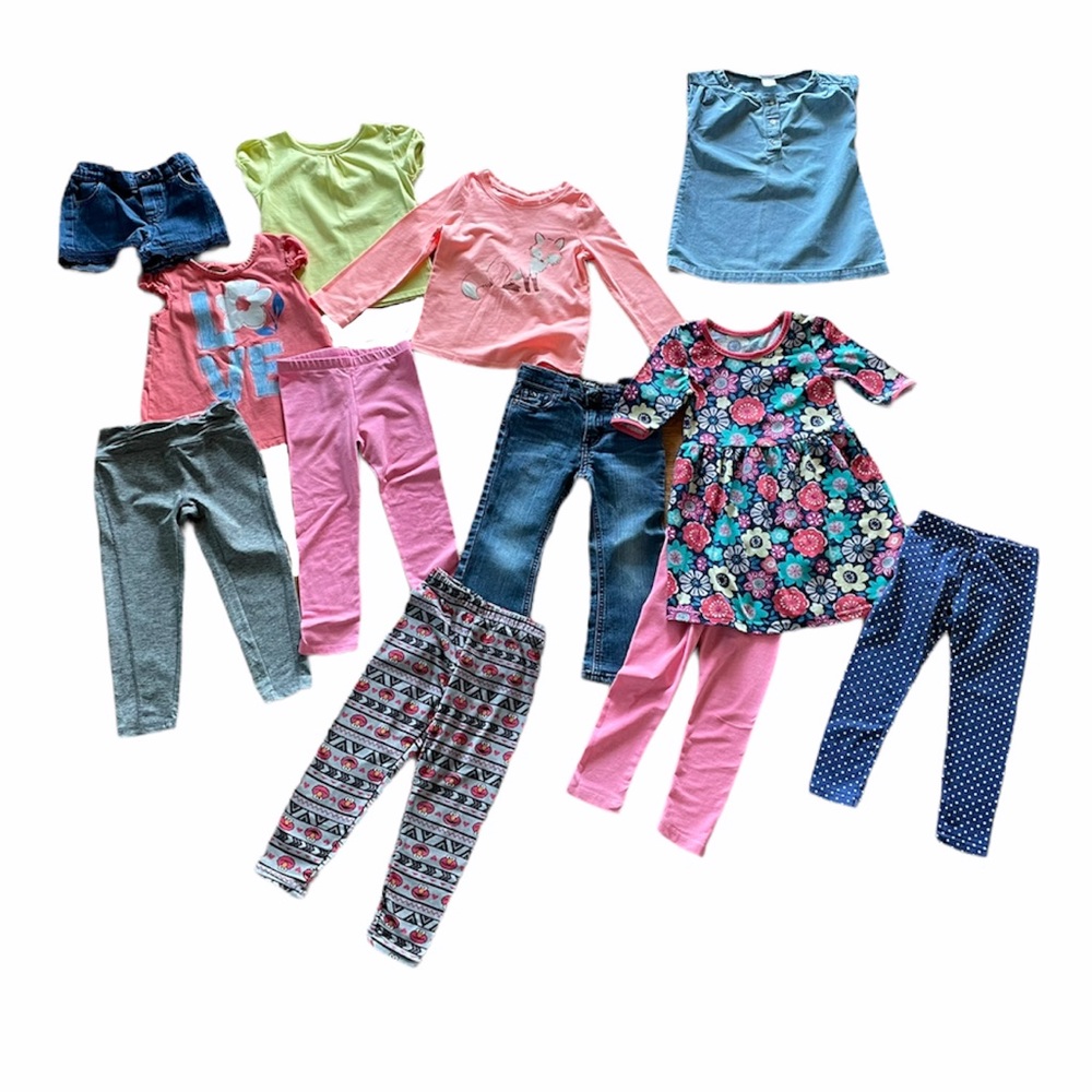 3T Girls Clothing LOT Dresses Pants Shirts Shorts